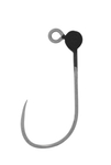 Główki jigowe wolframowe Mikado M-Craft - 1.55g - 5mm/4 - Czarna - 3szt.
