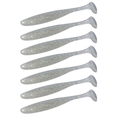 Guma Keitech Easy Shiner 4" | 10,16cm | #370 Clear Silver Glow | 7 szt.