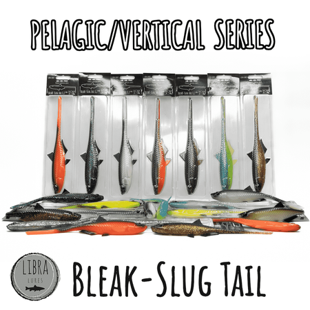 Przynęta Libra Lures Bleak Slug Tail 8.2" | 20.8 cm | 009 - Gold