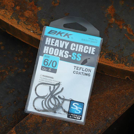 Haczyki sumowe BKK SS Heavy Circle | #9/0 | 4 szt.