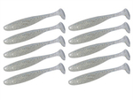 Guma Keitech Easy Shiner 2" | 5,08cm | #370 Clear Silver Glow | 12 szt.
