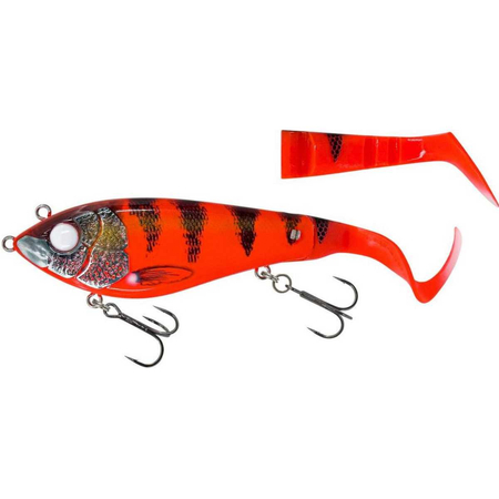 Wobler Savage Gear Deviator Tail 16,5cm | Red Tiger | wolno tonący