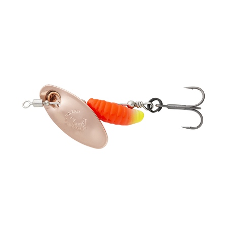 Obrotówka Savage Gear Grub Spinners #2 | Copper Red Yellow