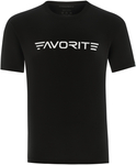 T-shirt Favorite Black Logo - Czarny - rozmiar L
