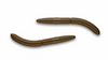 Przynęta Libra Lures Fatty D'Worm Tournament 5.5cm | 038 - Brown | brak zapachu | 12 szt.