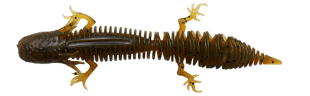 Guma Savage Gear NED Salamander 7,5cm | Green Pumpkin
