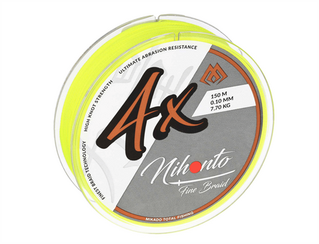 .Plecionka Mikado Nihonto Fine Braid 0,40mm| fluo | 150m