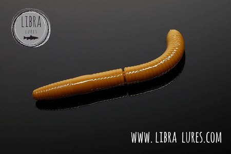 Przynęta Libra Lures Fatty D'Worm 7.5cm | 036 - Coffee Milk | ser | 8 szt.