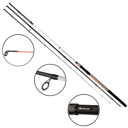 Wędka Mikado Intro II Medium Feeder | 360cm | do 80g | 3+3 sec.