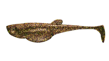 Przynęta Libra Lures Embrion Shad 2" | 5 cm | 033 - Motor Oil Brown | 10 szt.