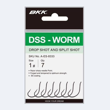 Haczyki BKK DSS-Worm | #2/0 | 6 szt.