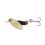Obrotówka Savage Gear Grub Spinners #1 | Gold Black