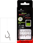 Przypony do methody Mikado z igłą - haczyk bezzadziorowy: 6 / żyłka: 0.25 mm - 8szt.