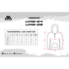 Bluza z kapturem Mikado Cage HOODIE - rozm. XXL 