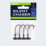 Główki jigowe BKK Silent Chaser NED Head Black | 10,5g | 2/0# | 4 szt.