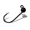 Główki jigowe wolframowe Gurza Trout J1 BL Tungsten Beads BK | #4 | 0.84g