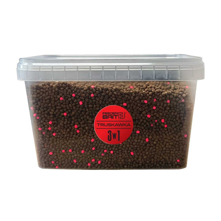 Zestaw Feeder Bait Multipack 3w1 | Truskawka