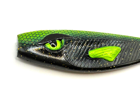 Guma Great Fish Rocky Slim 17cm | Black Alien 