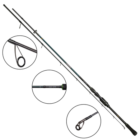 Wędka MIKADO Jaws Fast Spin 2.40m | 7-36g