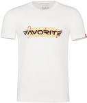 T-shirt Favorite Rubber Logo - Ivory- rozmiar M
