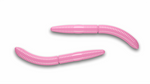 Przynęta Libra Lures Fatty D'Worm Tournament 5.5cm | 017 - Bubble Gum | brak zapachu | 12 szt.
