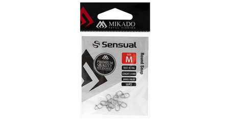 Agrafki Mikado Round Snap rozm. XXS | 10szt.