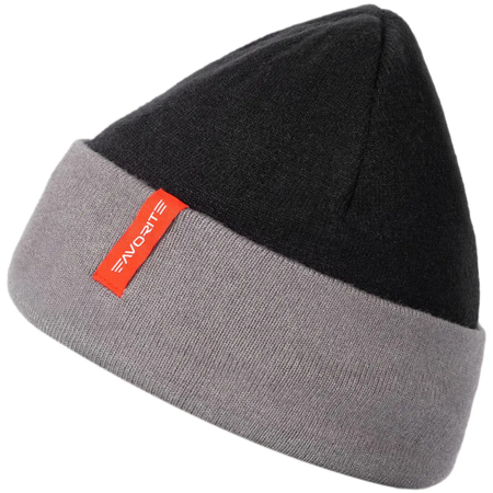 Czapka zimowa Favorite Red fleece 58 czarno-szara