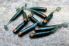 Guma Great Fish GF1 4,9cm | Magic Green | bezzapachowy | 10 szt. | Dżejsiok Special Edition