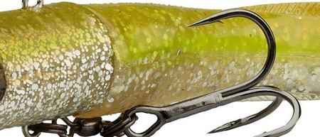 Przynęta Savage Gear 3D Hard Eel 2+1 17cm | SS | Red n Black