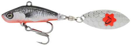 Wirujący ogonek Savage Gear 3D Sticklebait Tailspin 9g | Black Red
