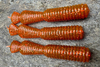 Guma Great Fish GF2 Leech 6cm | Motor Oil Red | bezzapachowy | 10 szt.