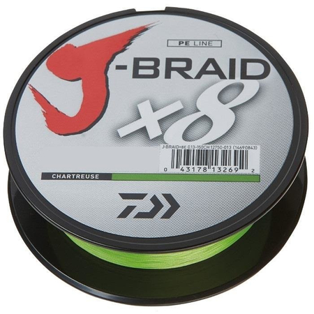 Plecionka Daiwa J-Braid X8 0.06mm | 150m | chartreuse