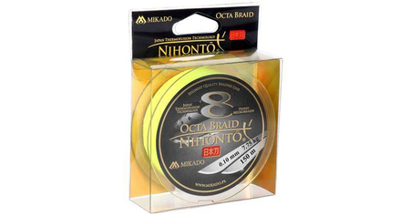 Plecionka Mikado Nihonto Octa Braid 0,10mm| fluo | 150m