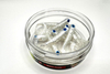 Guma Great Fish GF1 Twister 4,9cm | White Pearl | krewetkowy | 10 szt.