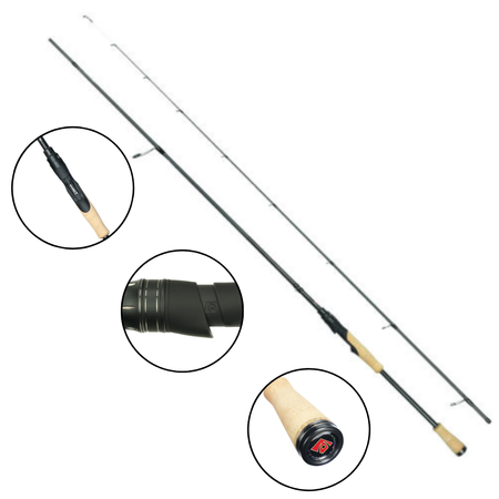 Wędka Robinson Diaflex Deluxe Pike Spin 244cm | 10-28g