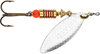 Obrotówka Mepps Aglia Long #4 | 17g | Srebrna