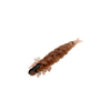 Przynęta FISHCHASER Chruścik / 2.4cm / 5szt. / Brown And Pepper