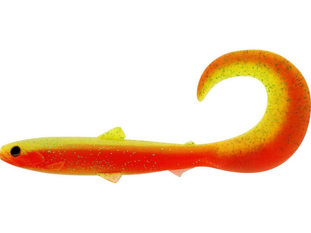 .Guma Westin BullTeez Curltail 14cm - Green Tomato