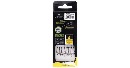 Przypony do methody Mikado z igłą - haczyk 4 / plecionka: 0.16 mm - 8szt.