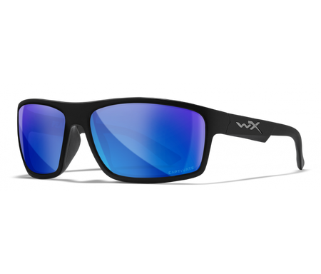 Okulary Wiley X Peak Captivate | Blue Mirror | Matte Black Frame +GRATISY!