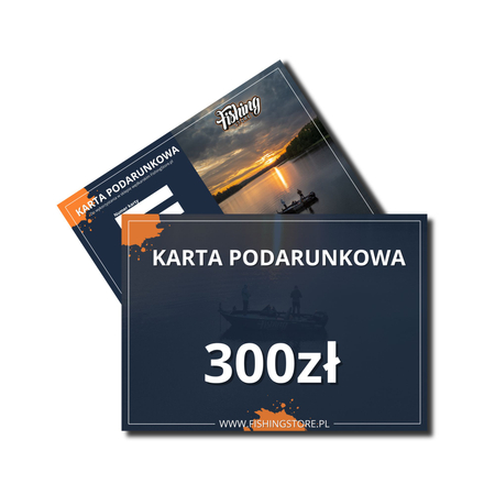 Karta podarunkowa o wartości 300zł | elektroniczna (dostawa natychmiastowa)